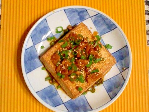 ジャンボニンニクの醤油漬け♪